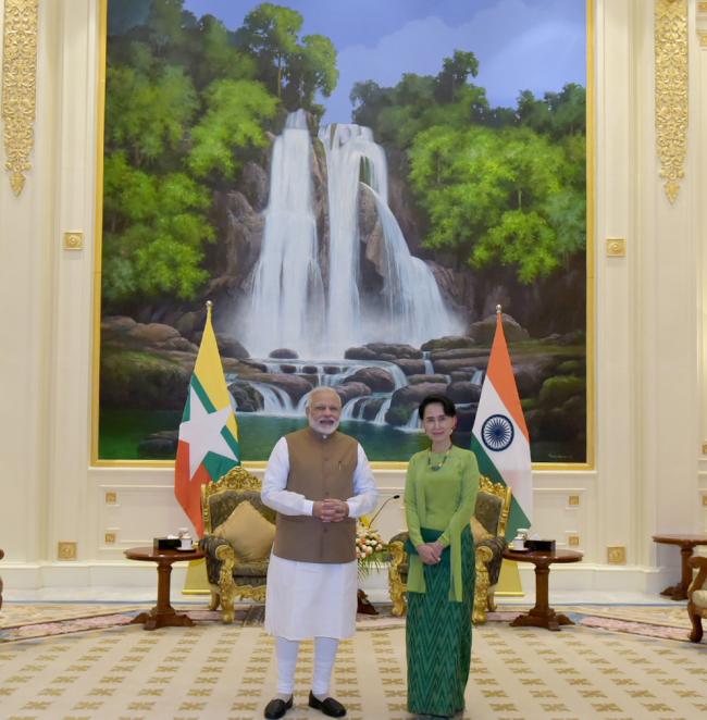 PM Modi in Myanmar