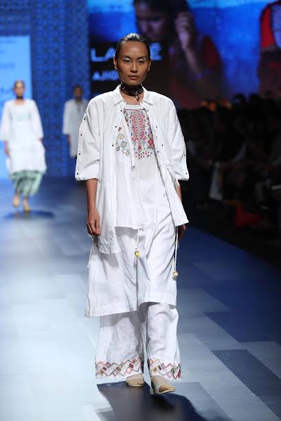  LFW: Models walk the ramp for designer Shrujan