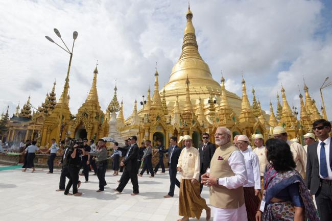 Prime Minister Narendra Modi's visit to Yangon, Myanmar 