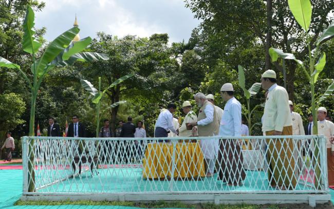 Prime Minister Narendra Modi's visit to Yangon, Myanmar 