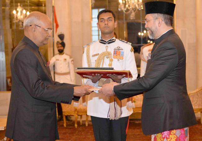 President,Ram Nath Kovind, at Rashtrapati Bhavan