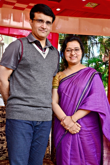 Sourav Ganguly unveils "Rhythm Express" featuring wife Dona with Pt. Prodyut Mukherjee