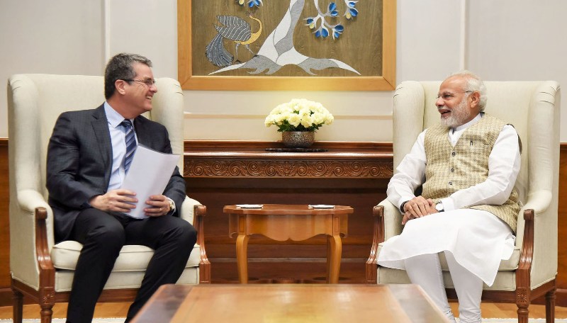 DG WTO Roberto Azevedo calls on PM Modi