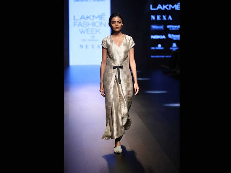 Abraham and Thakore showcases their Winter/Festive collection at Lakme Fashion Week
