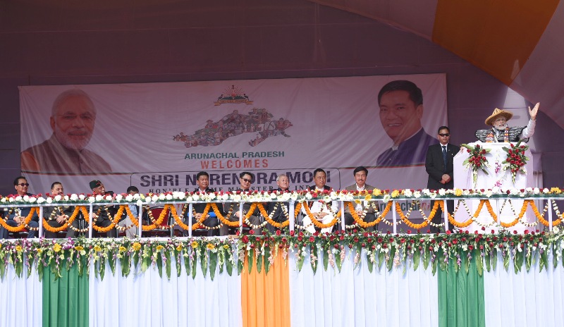PM Modi visits Arunachal Pradesh