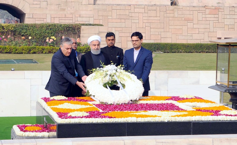 President of Iran Dr Hassan Rouhani visits New Delhi
