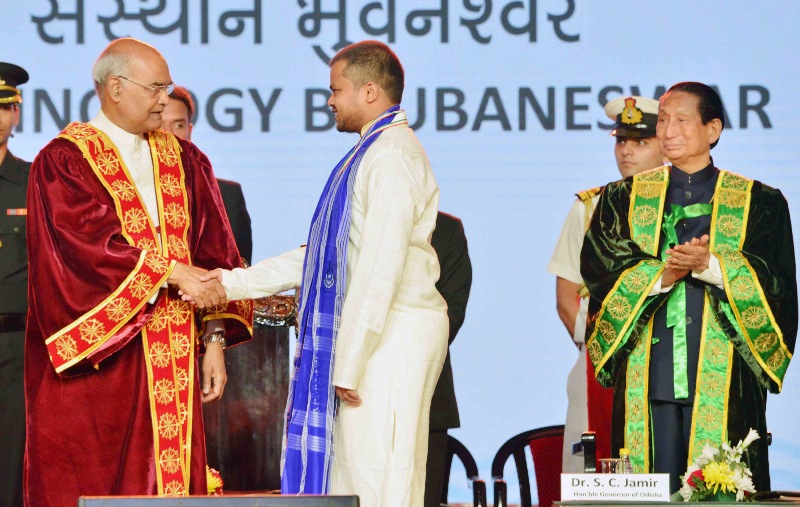 President Ram Nath Kovind  in Odisha 