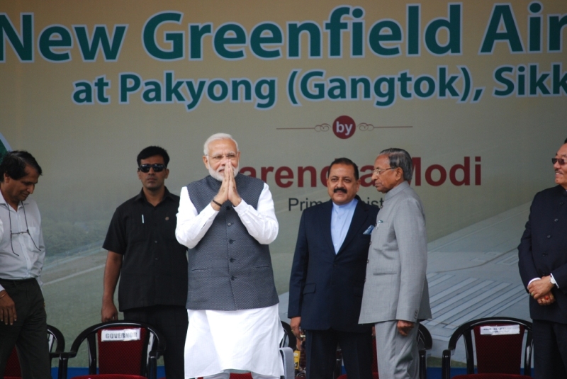PM Narendra Modi in Sikkim