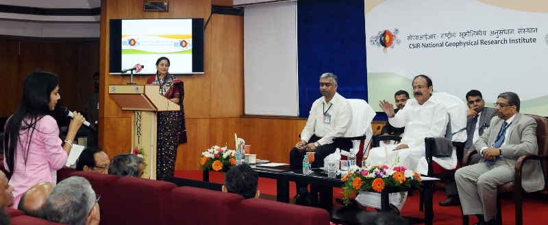 The VP  M Venkiaha Naidu in Hyderabad 