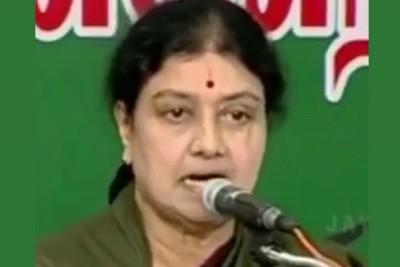 Sasikala granted parole to attend husband's last rites