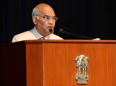 President of India Kovind receives the first copy of book â€œAdi Shankaracharya: Hinduismâ€™s greatest thinkerâ€