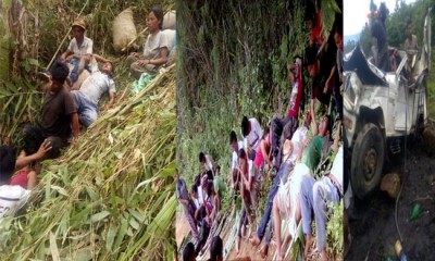 Mizoram: Nine injured in  road mishap remain stranded in remote village
