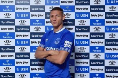 British football club Everton signs Richarlison