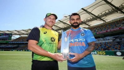 Rain halts India, Australia T20 match