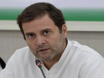 Rahul Gandhi takes jibe at Nitin Gadkari's job remark over Maratha stir