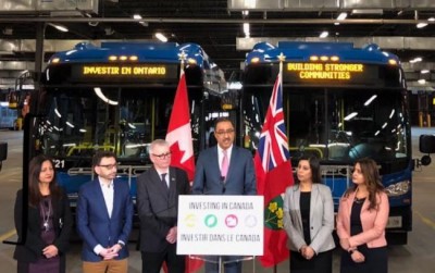 Canada and Ontario governments sign bilateral agreement for infrastructure investments