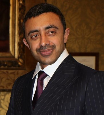 UAE Foreign Minister to visit India