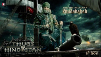 Aamir Khan unveils Aamitabh Bachchan's character from Thugs Of Hindostan, two new posters released  