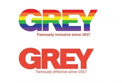 GREY group changes its logo and tagline in a toast to decriminalizing gay sex in India