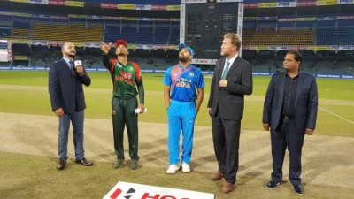 Bangladesh win toss, opt to bowl first against India in T20 clash
