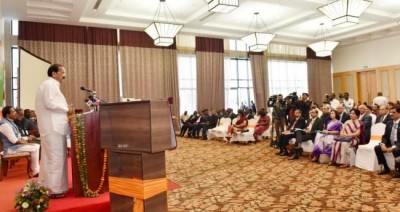 Mahatma Gandhiâ€™s experience with truth and his commitment to serve the needy is inspirational: VP