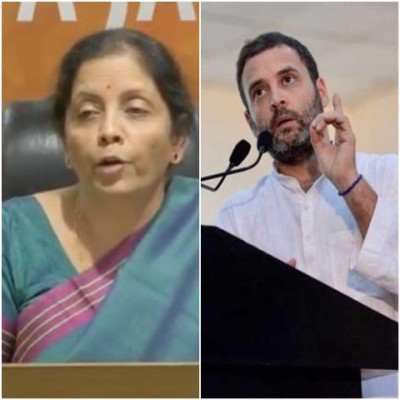 Smells like a scam: Rahul Gandhi attacks Nirmala Sitharaman
