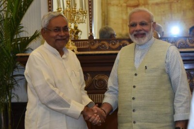Prime Minister Narendra Modi wishes 'friend'  Nitish Kumar on birthday