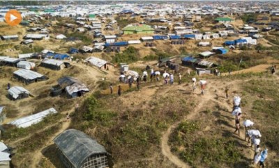 UN agencies helping Rohingya refugee camps brace for potentially devastating rains in southern Bangladesh