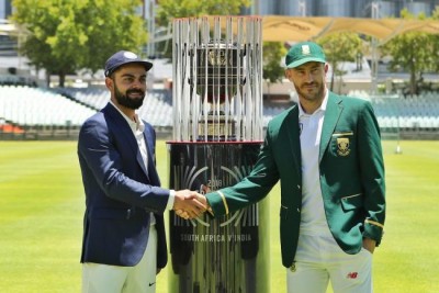 India-South Africa Test series to begin tomorrow in Cape Town