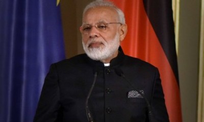 Modi addressing at World Economic Forum in Davos