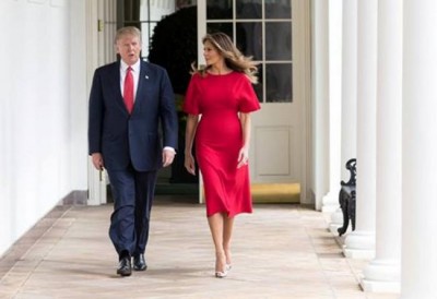 Melania Trump brushes aside marriage rift speculations, says 'we are fine'