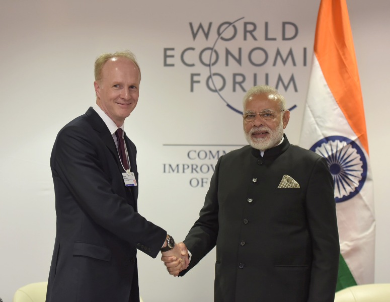 Narendra Modi in Davos