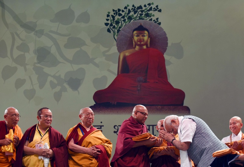 PM Modi attends  Buddha Jayanti  celebrations 