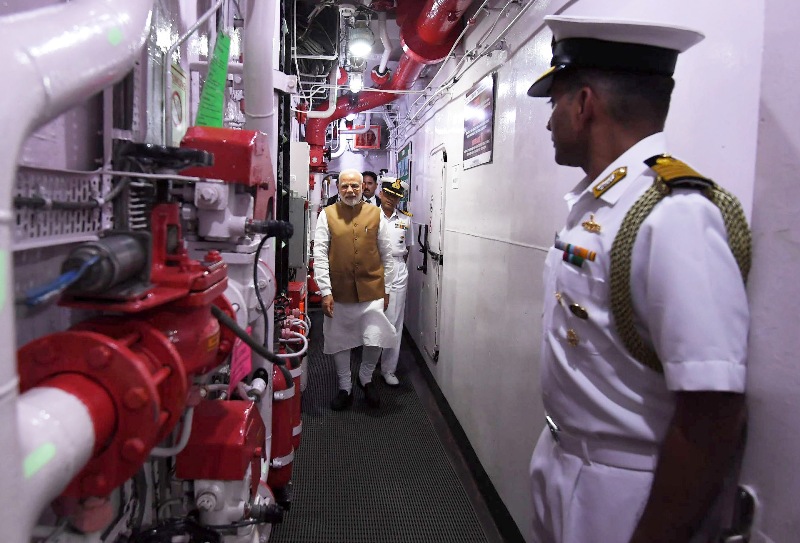 Narendra Modi enplanes for India after three-nation visit  