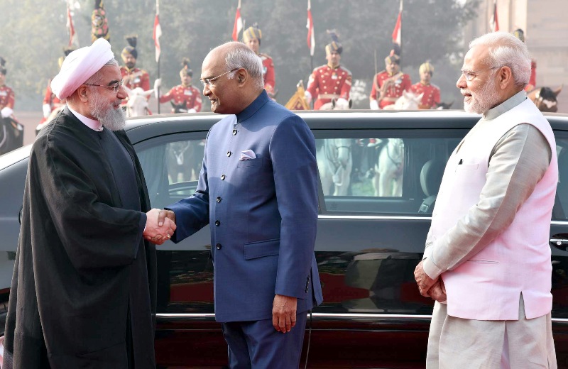 President of Iran Dr Hassan Rouhani visits New Delhi