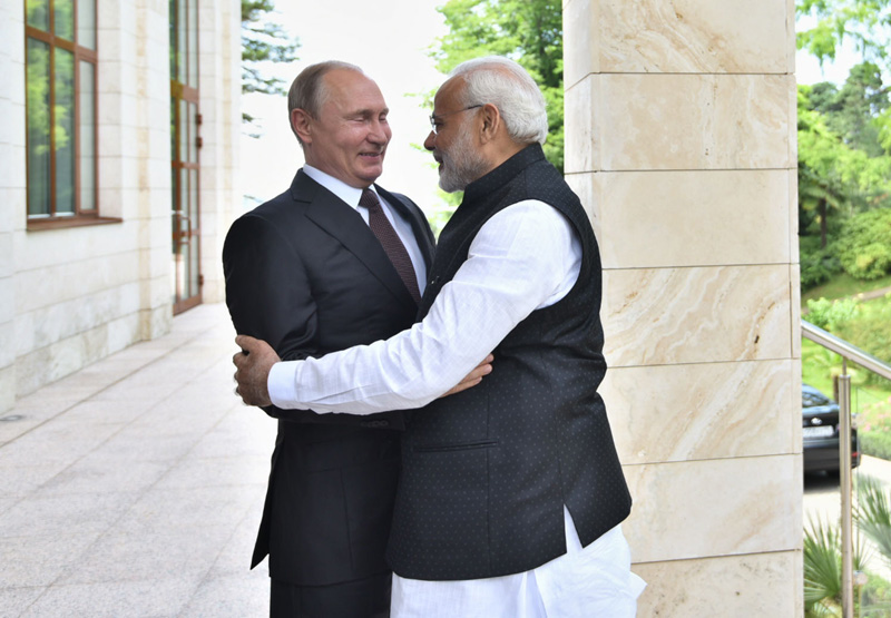 Modi in Russia 