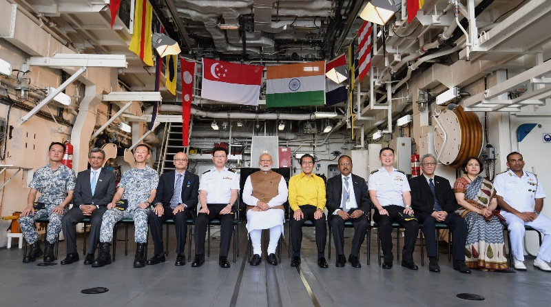 Narendra Modi enplanes for India after three-nation visit  