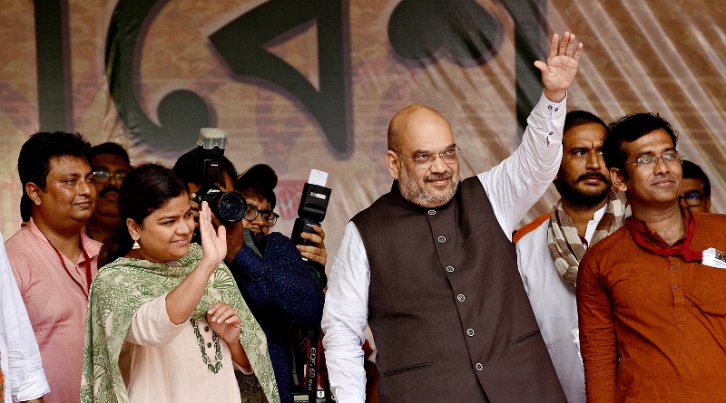Amit Shah attacks Mamata in Kolkata Rally
