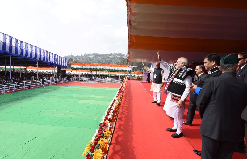 PM Modi visits Arunachal Pradesh