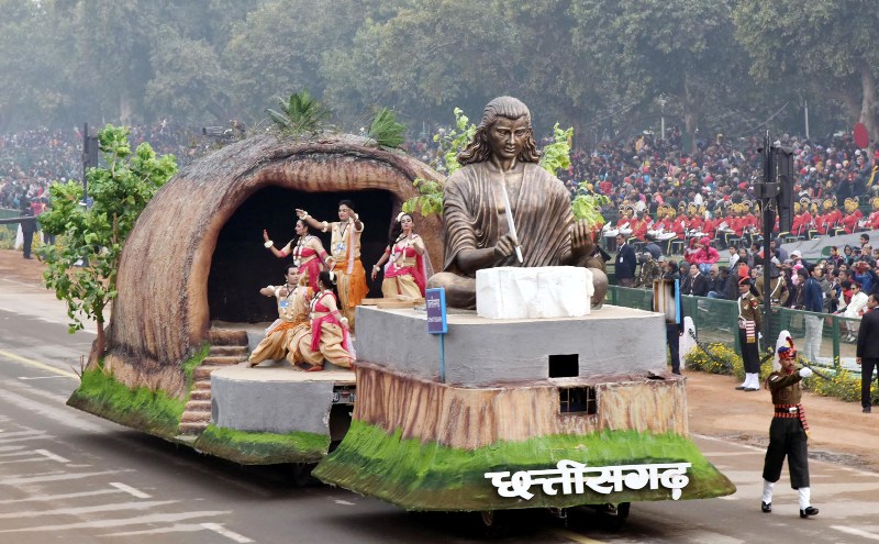 Dress rehearsal for Republic Day in Delhi