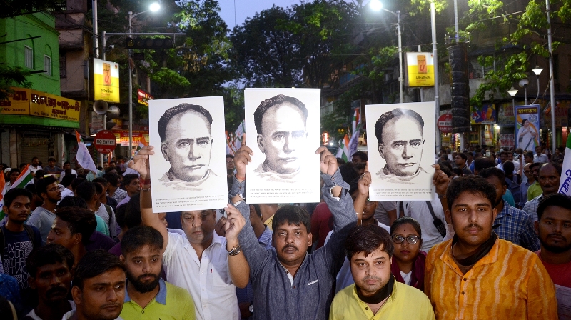 Mamata holds protest rally against Vidyasagar College violence