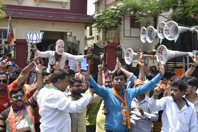 Lok Sabha Elections: Counting of votes progress in India on May 23