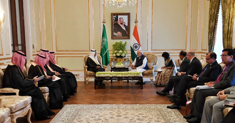 PM Narendra Modi in Saudi Arabia