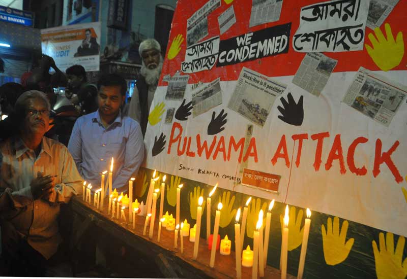 India protests Pulwama attack