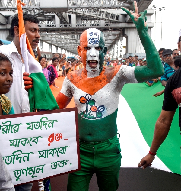 Glimpses of Mamata Banerjee's Martyrs' Day Rally in Kolkata 