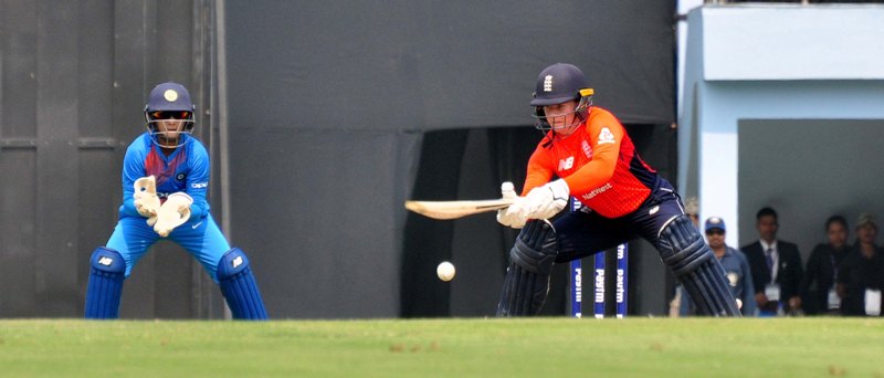  T20 women: Indian players celebrating dismissal of Englands Danielle Wyatt 