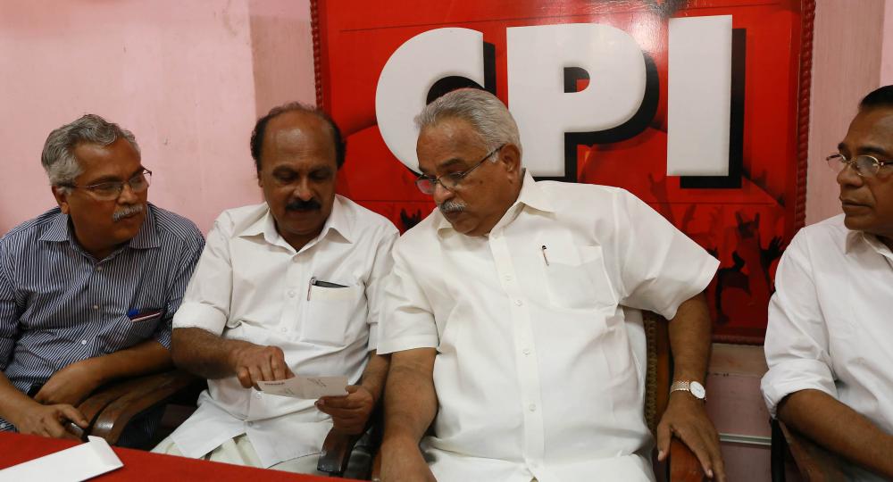 Executive meeting of Kerala Communist Party of India (CPI)