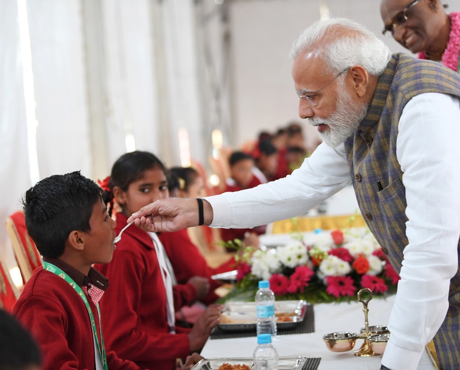 Prime Minister Narendra Modi in Uttar Pradesh