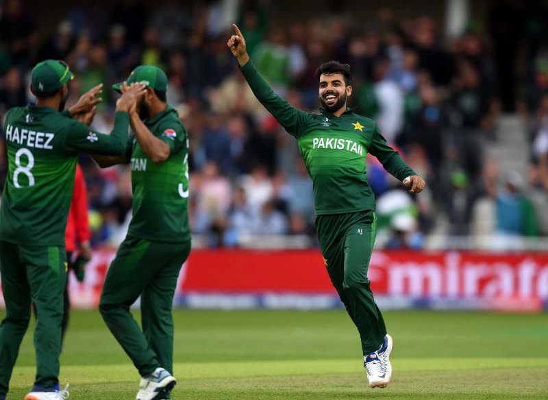 Pakistan win the match against South Africa during ICC Cricket World Cup 2019 at Lords