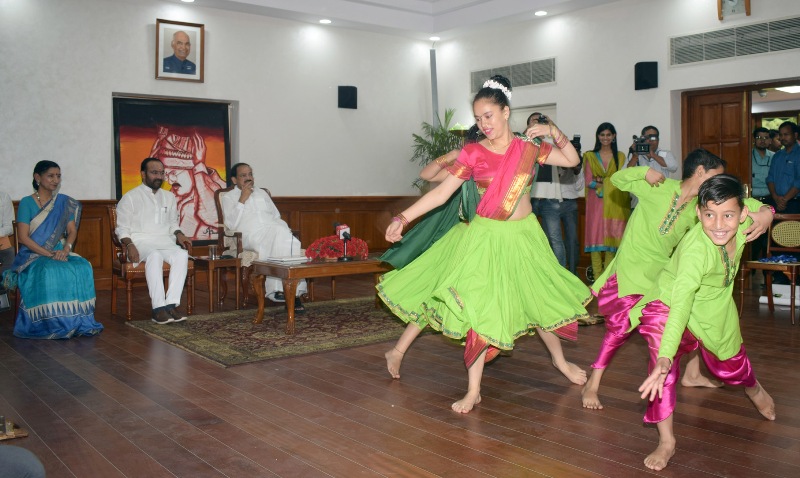 Vice President Naidu addresses children from Nanhi Duniya organisation